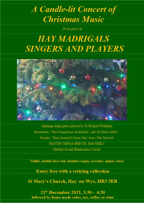 Christmas 2021- Haydn, Buxtehude, Handel